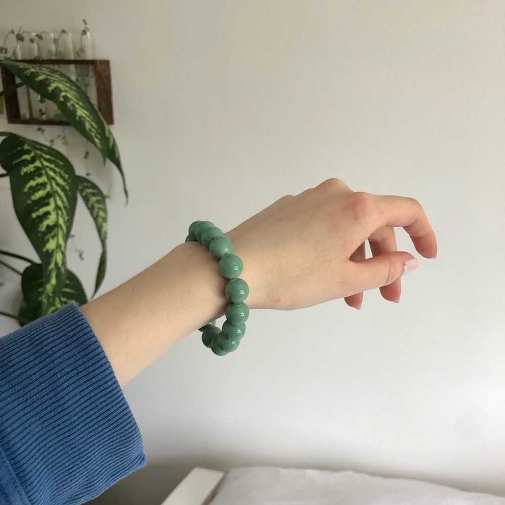 Turquise stone beaded bracelet
